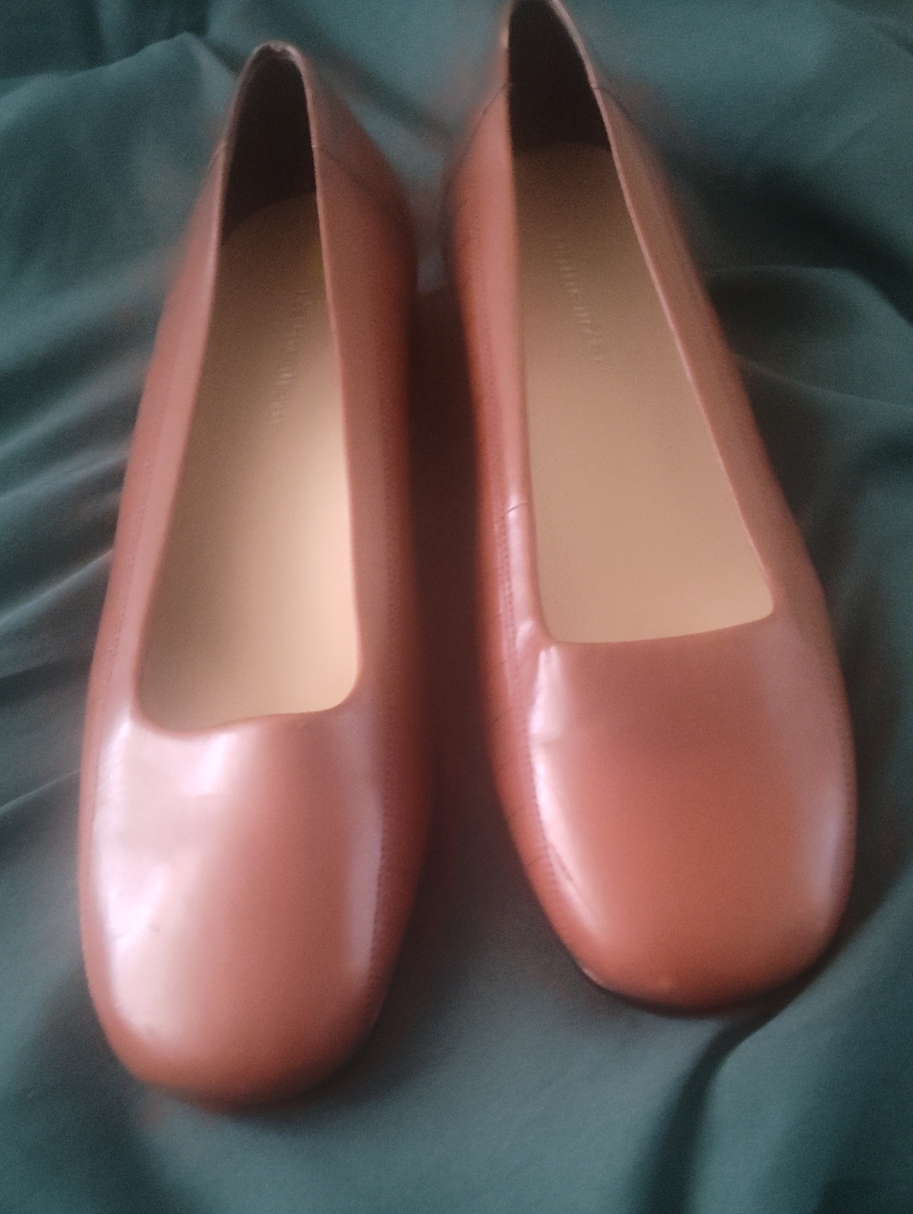 Naturalizer Women's Brown Leather Ballet Flats